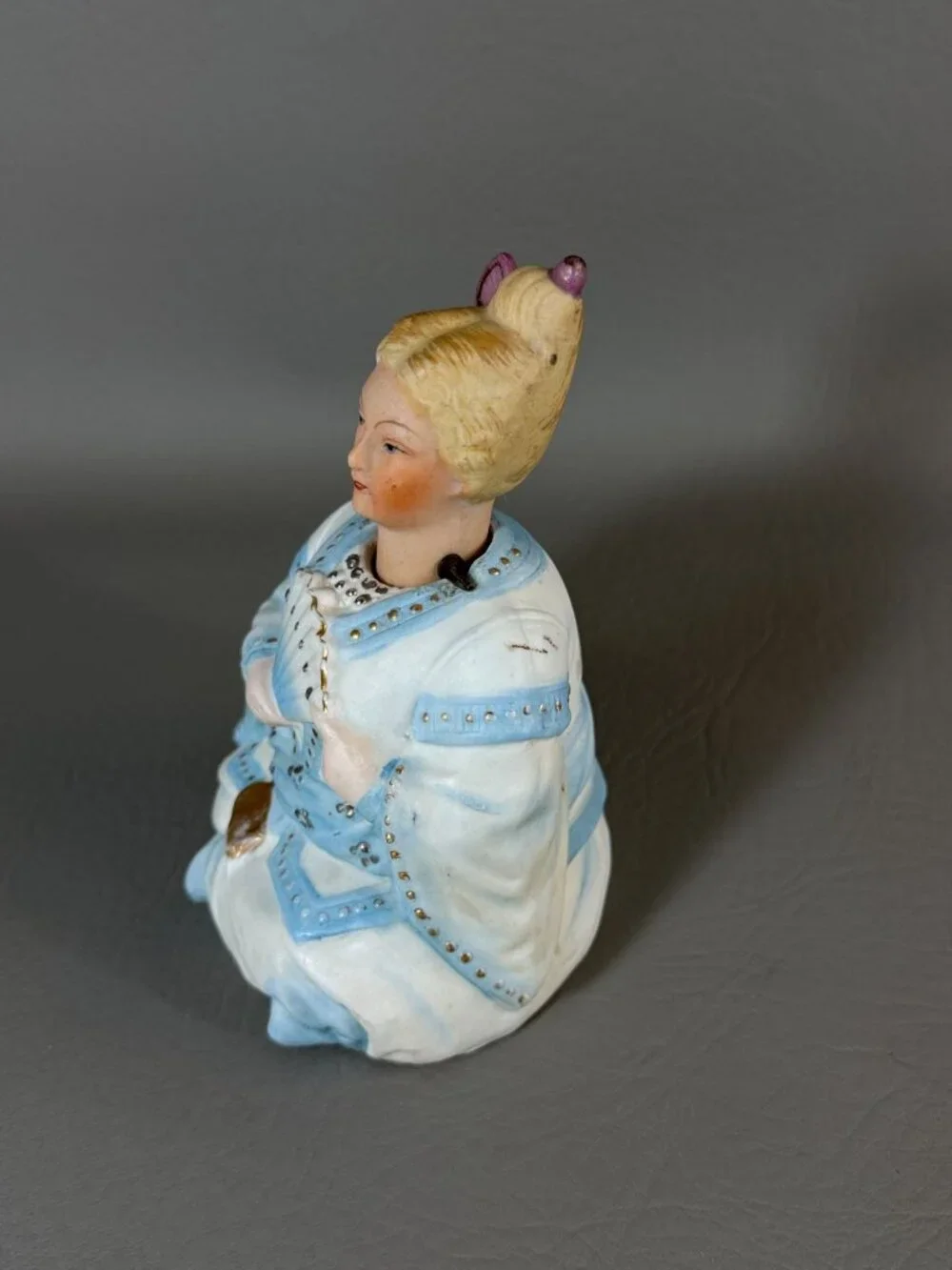 Vintage Assembled Porcelain Nodder Figurine – Ardalt Head / Ernst Bohne Body